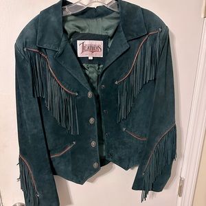 Diamond Leathers Genuine Suede Jacket sz L